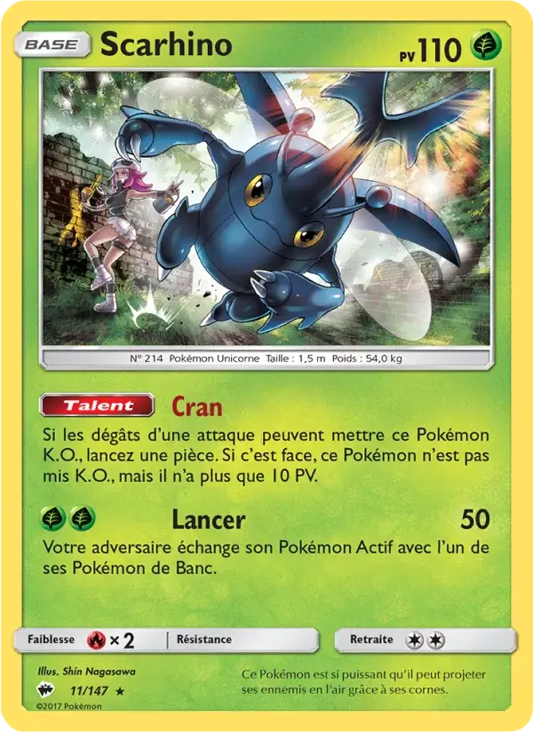 Scarhino - 11/169 - Ombres Ardentes