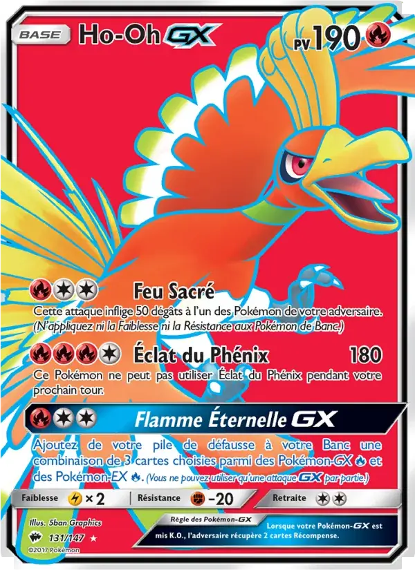 Ho-Oh GX - 131/169 - Ombres Ardentes