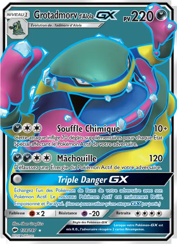 Grotadmorv d’Alola GX - 138/169 - Ombres Ardentes