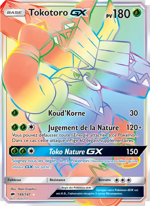 Tokotoro GX - 149/169 - Ombres Ardentes