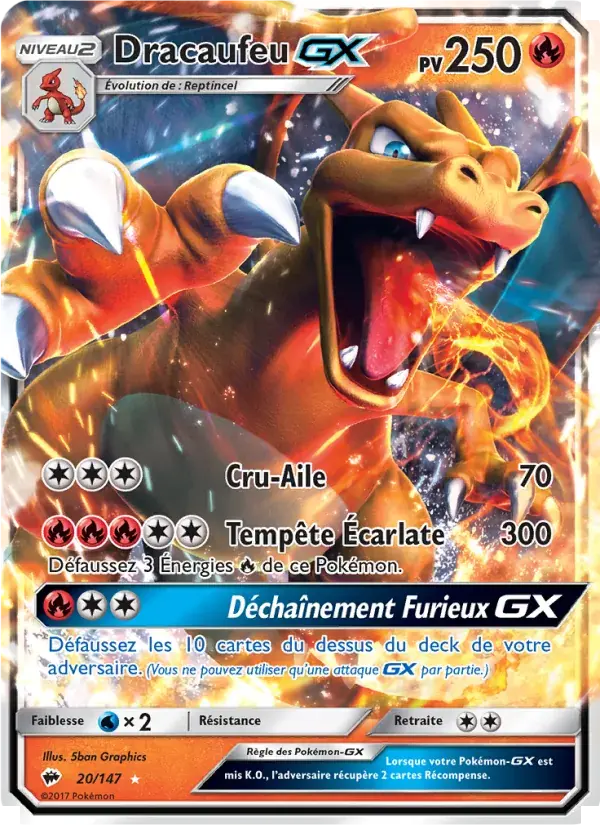 Dracaufeu GX - 20/169 - Ombres Ardentes