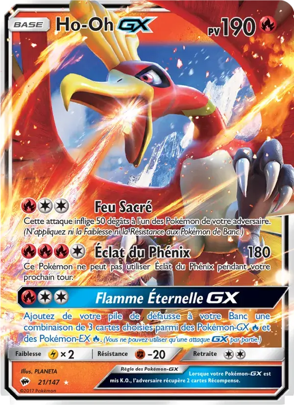Ho-Oh GX - 21/169 - Ombres Ardentes