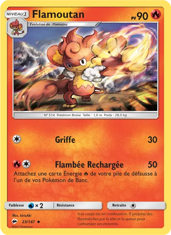 Flamoutan - 23/169 - Ombres Ardentes