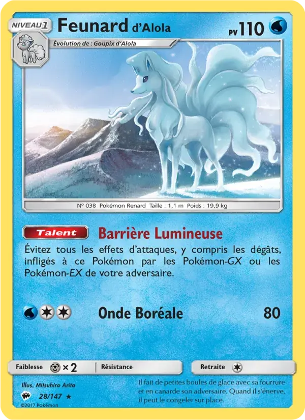 Feunard d’Alola - 28/169 - Ombres Ardentes