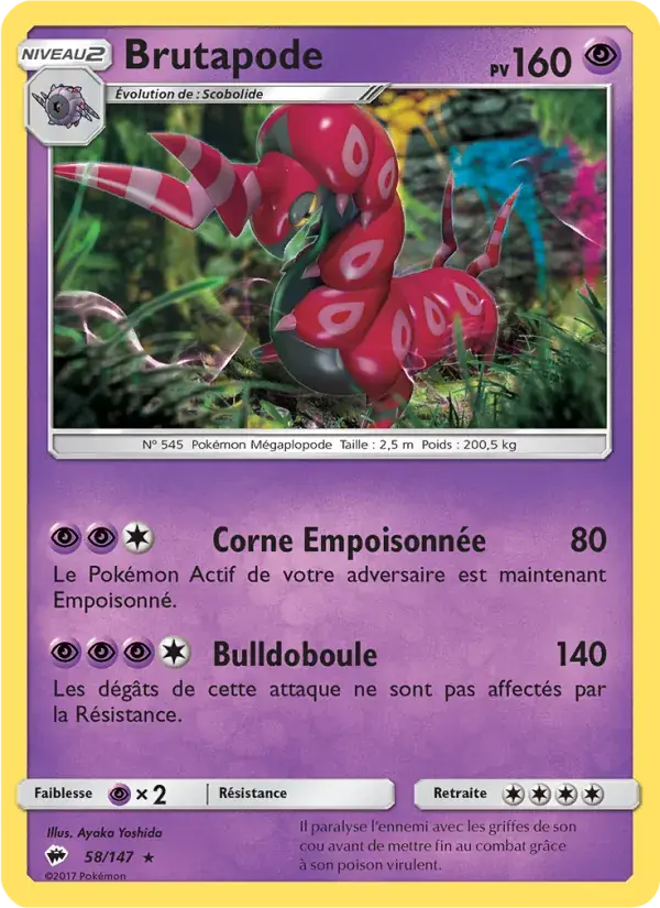 Brutapode - 58/169 - Ombres Ardentes