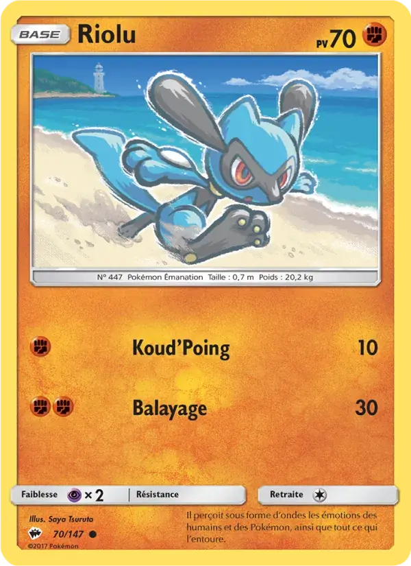 Riolu - 70/169 - Ombres Ardentes