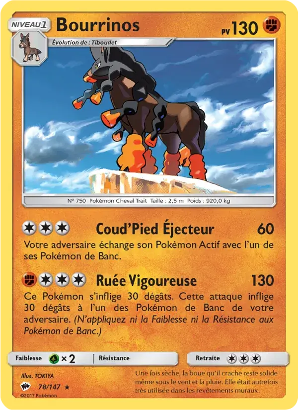 Bourrinos - 78/169 - Ombres Ardentes