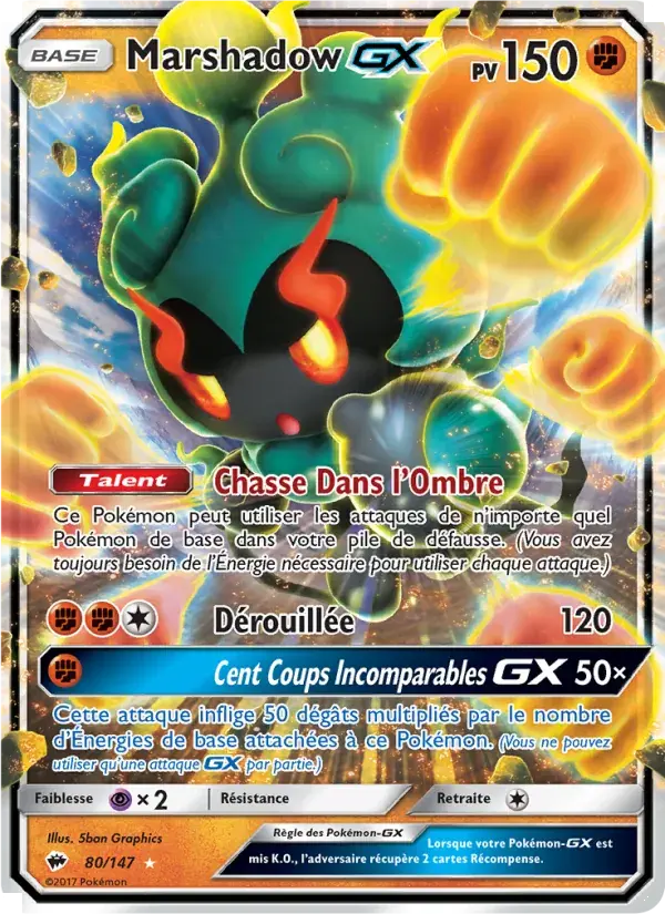 Marshadow GX - 80/169 - Ombres Ardentes
