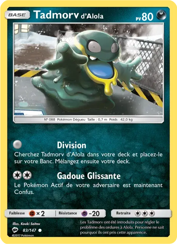 Tadmorv d’Alola - 83/169 - Ombres Ardentes