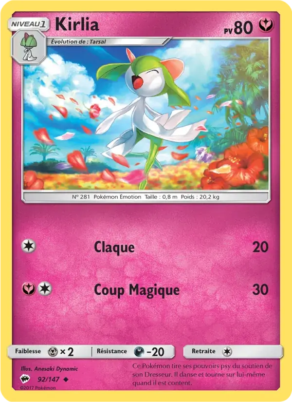 Kirlia - 92/169 - Ombres Ardentes