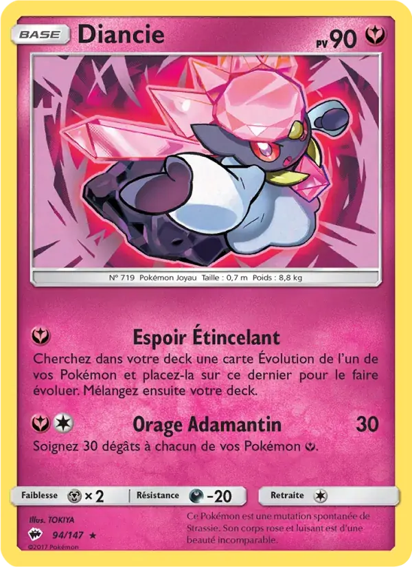 Diancie - 94/169 - Ombres Ardentes