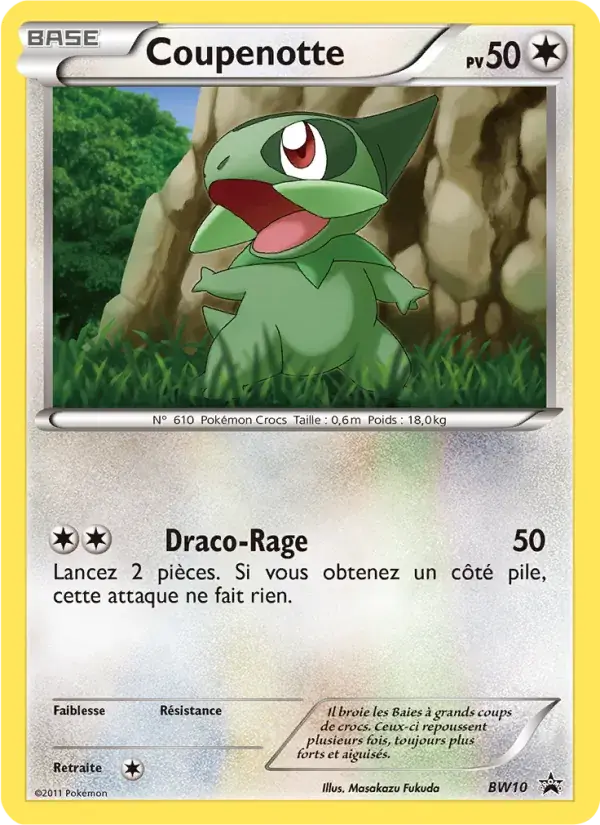 Coupenotte - BW10/101 - Promo BW