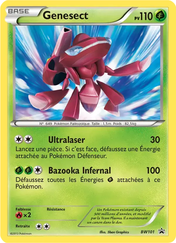 Genesect - BW101/101 - Promo BW