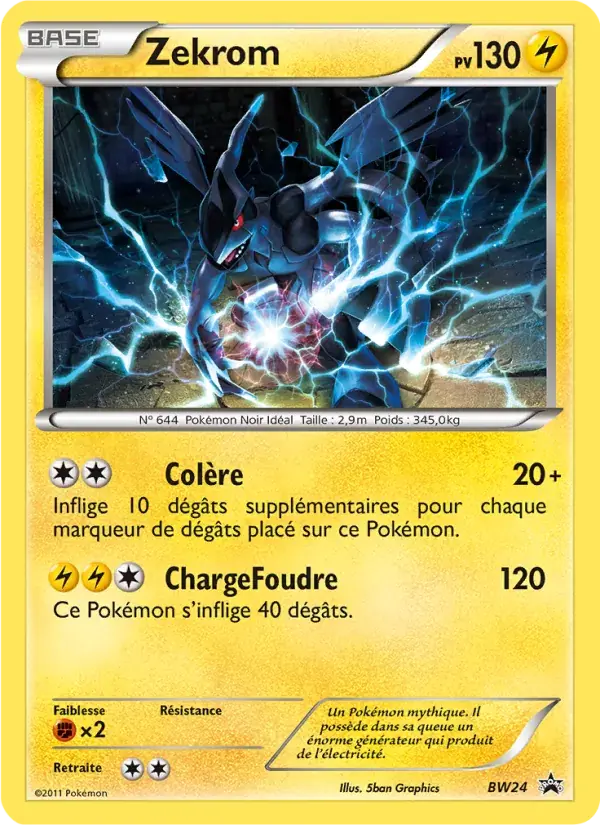 Zekrom - BW24/101 - Promo BW