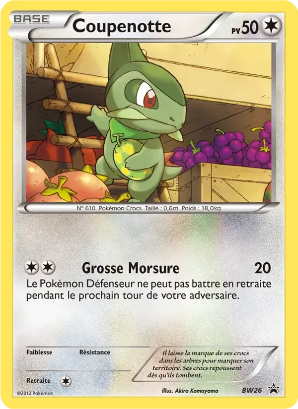 Coupenotte - BW26/101 - Promo BW