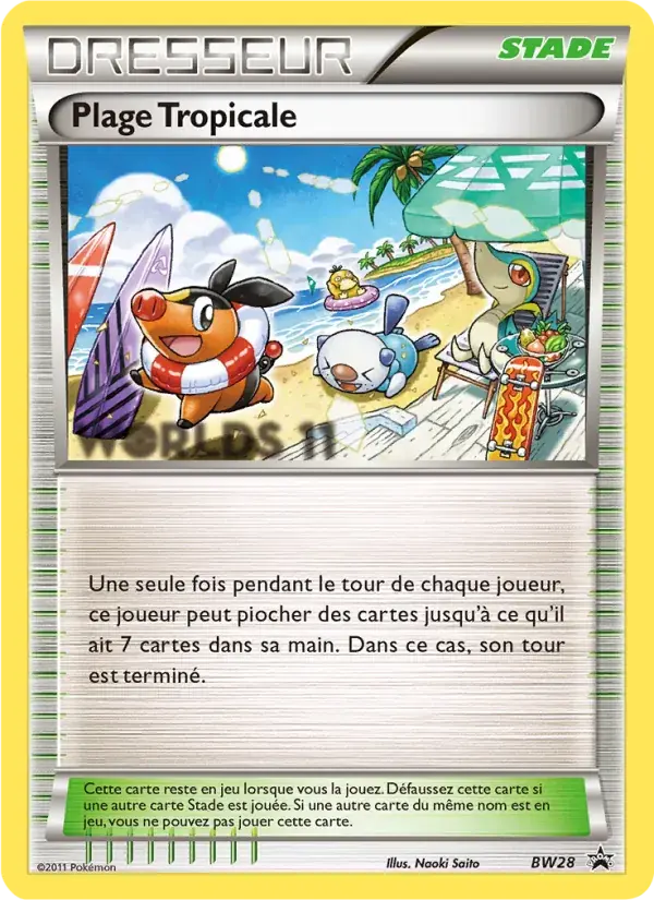 Plage Tropicale - BW28/101 - Promo BW