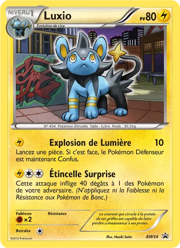 Luxio - BW34/101 - Promo BW