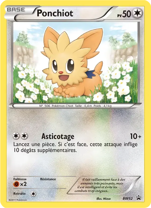 Ponchiot - BW52/101 - Promo BW