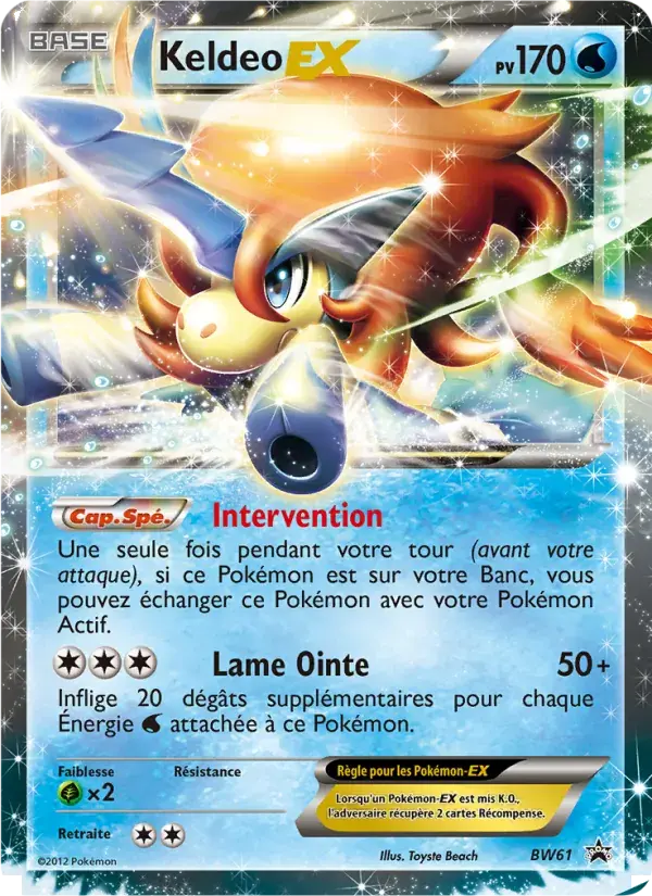 Keldeo ex - BW61/101 - Promo BW