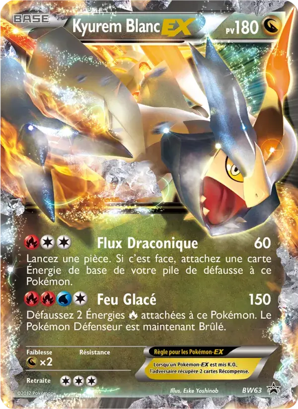 Kyurem Blanc ex - BW63/101 - Promo BW