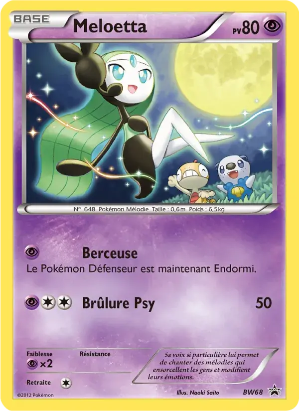 Meloetta - BW68/101 - Promo BW