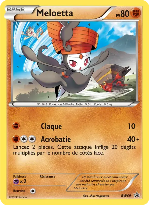 Meloetta - BW69/101 - Promo BW
