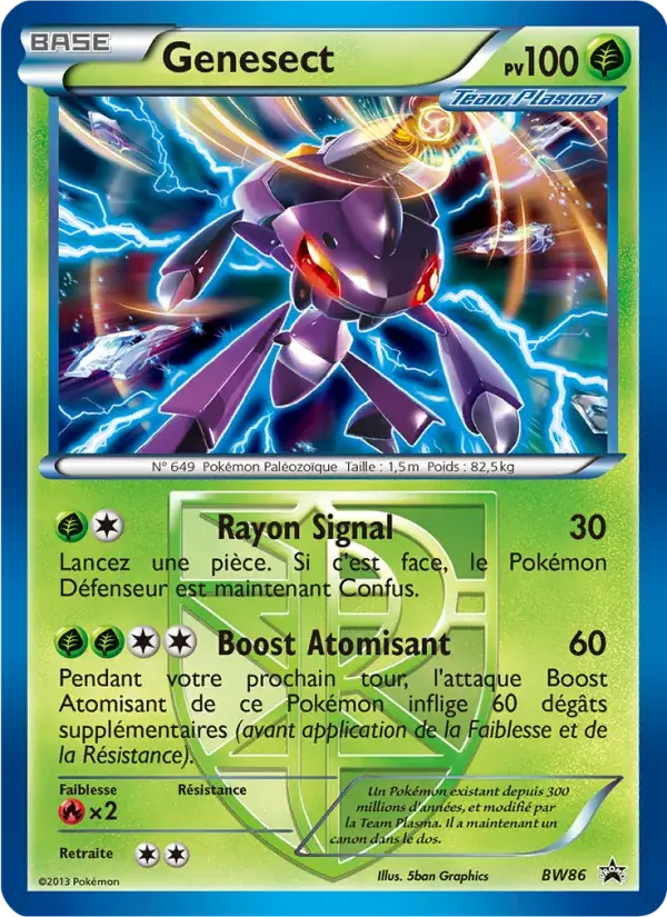 Genesect - BW86/101 - Promo BW
