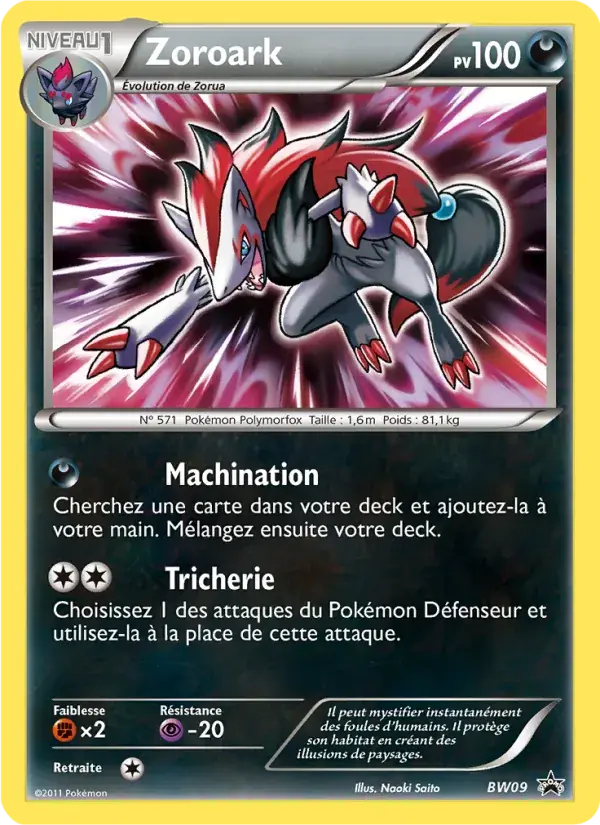 Zoroark - BW09/101 - Promo BW