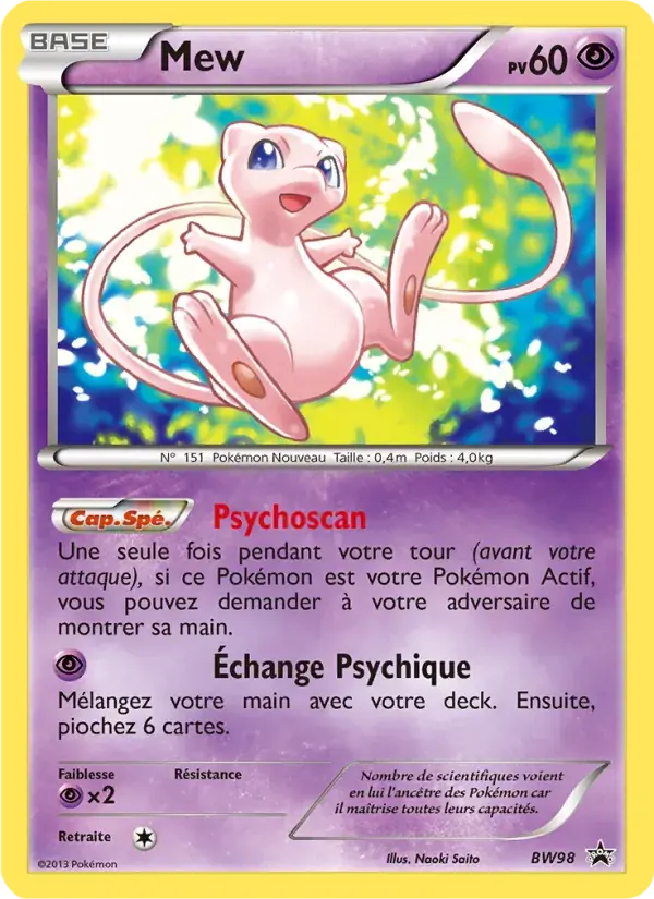 Mew - BW98/101 - Promo BW