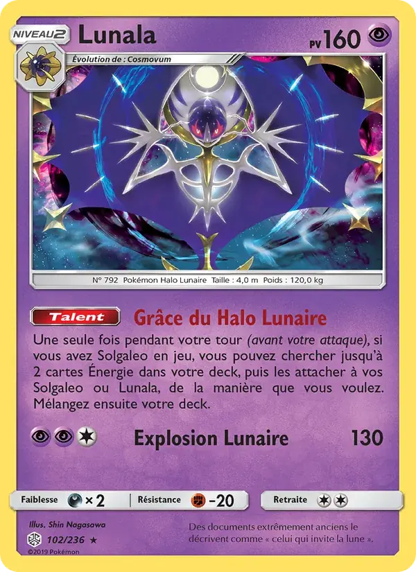 Lunala - 102/271 - Éclipse Cosmique