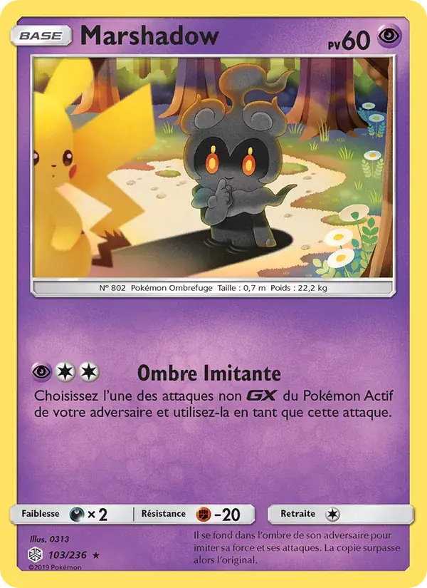Marshadow - 103/271 - Éclipse Cosmique
