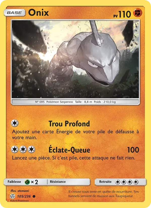 Onix - 105/271 - Éclipse Cosmique