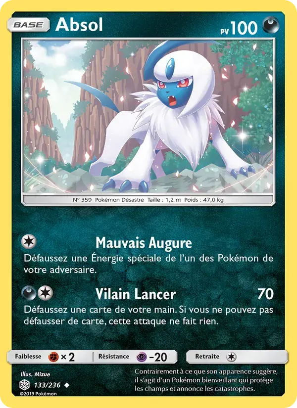 Absol - 133/271 - Éclipse Cosmique