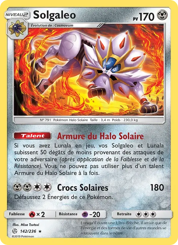 Solgaleo - 142/271 - Éclipse Cosmique