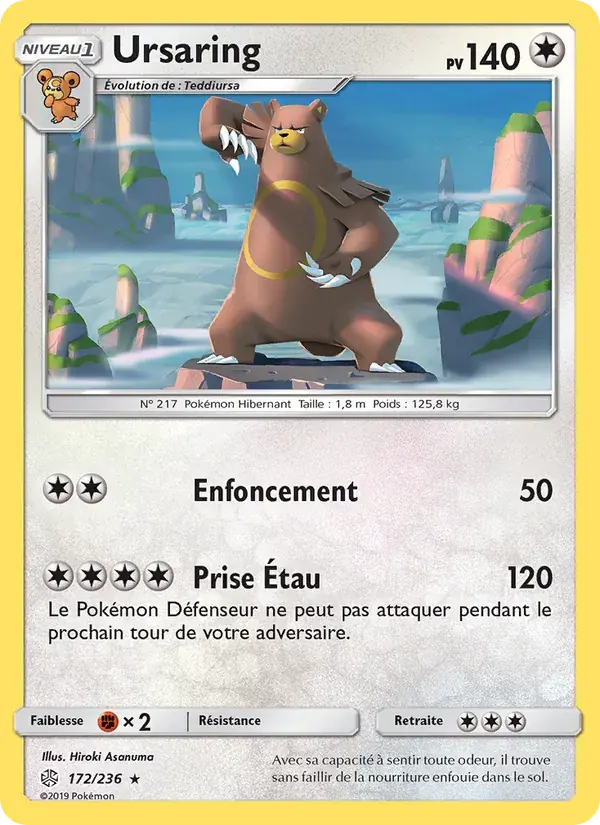 Ursaring - 172/271 - Éclipse Cosmique