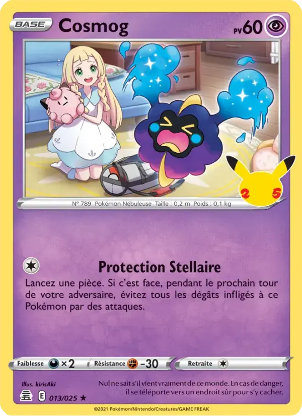 Cosmog - 13/25 - Célébrations