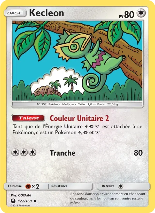 Kecleon - 122/183 - Tempête Céleste