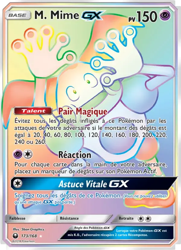 M. Mime GX - 173/183 - Tempête Céleste