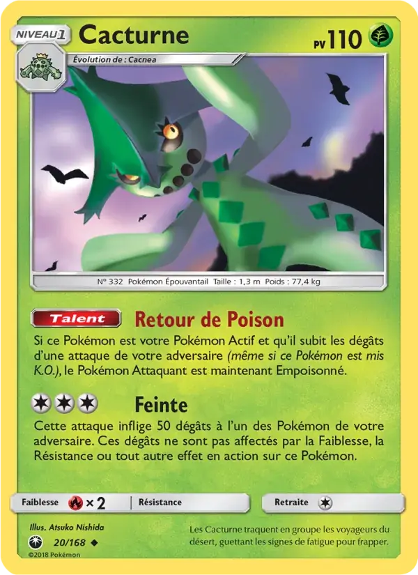 Cacturne - 20/183 - Tempête Céleste