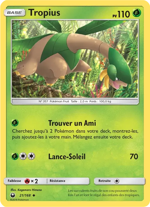 Tropius - 21/183 - Tempête Céleste