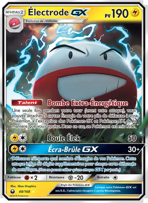 Électrode GX - 48/183 - Tempête Céleste