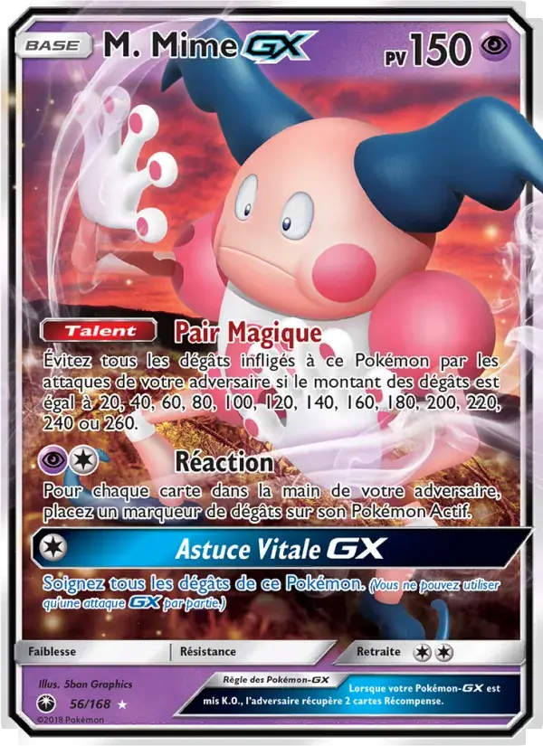 M. Mime GX - 56/183 - Tempête Céleste