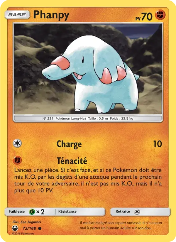 Phanpy - 72/183 - Tempête Céleste