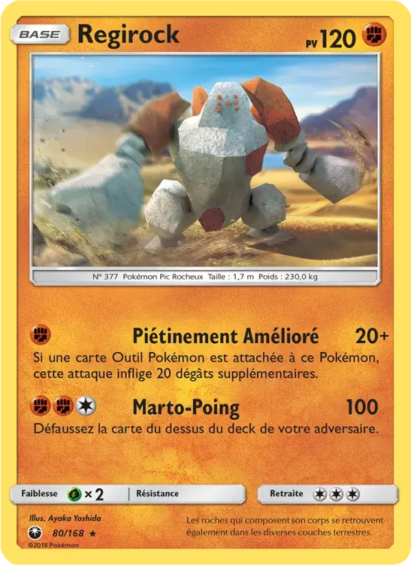 Regirock - 80/183 - Tempête Céleste