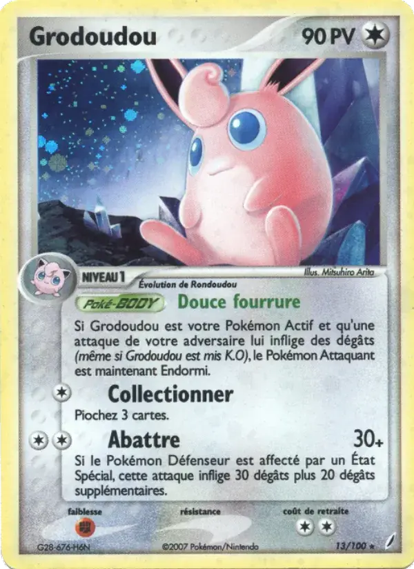 Grodoudou - 13/100 - EX Gardiens de Cristal