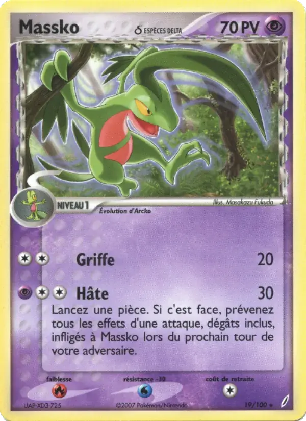 Massko δ - 19/100 - EX Gardiens de Cristal