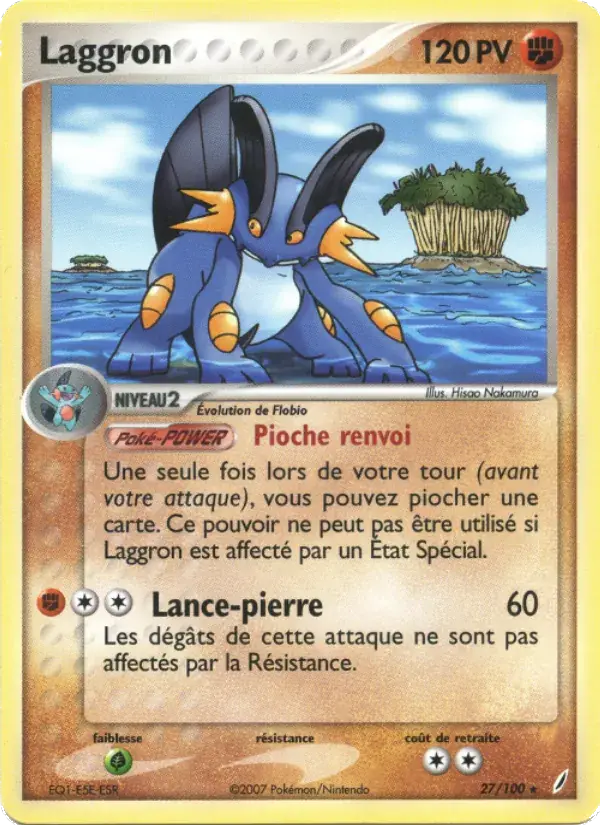 Laggron - 27/100 - EX Gardiens de Cristal