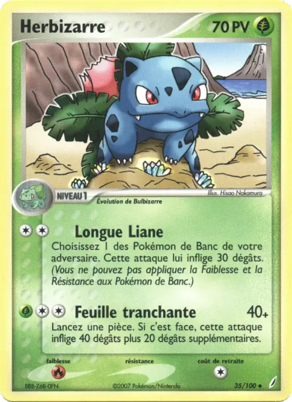 Herbizarre - 35/100 - EX Gardiens de Cristal