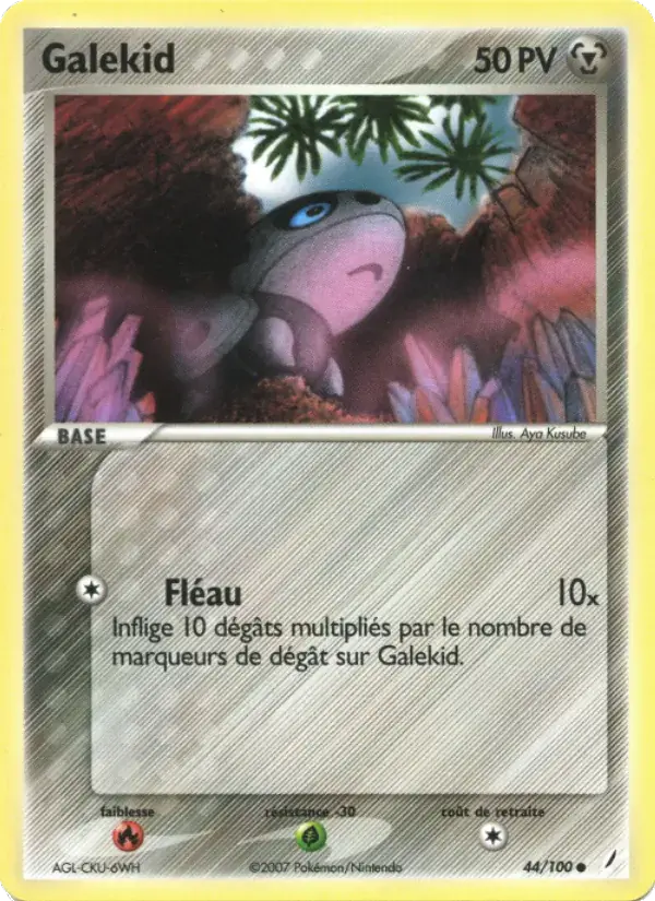 Galekid - 44/100 - EX Gardiens de Cristal