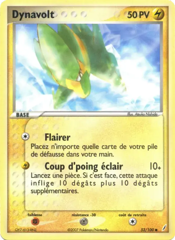 Dynavolt - 52/100 - EX Gardiens de Cristal